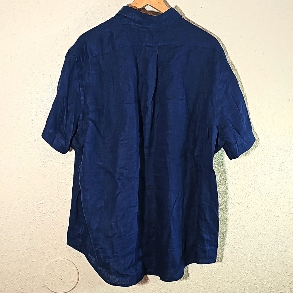 Polo by Ralph Lauren Short Sleeve Casual Bottom Down Shirt. - Picture 5 of 5